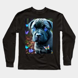 Enchanted Cane Corso Puppy Long Sleeve T-Shirt